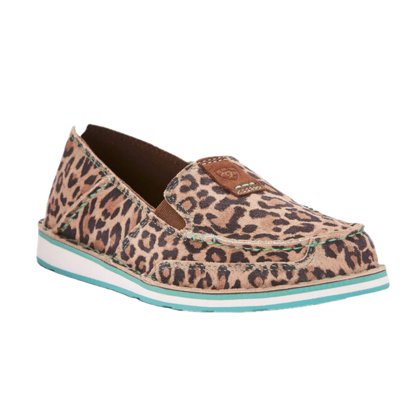 Ariat Ladies Cheetah Slip On Cruiser Shoes 10024769