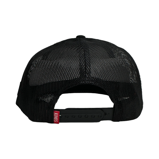 Kimes Ranch Mexico Flag Black & White Black Snap Back Hat UHA0000143-BW