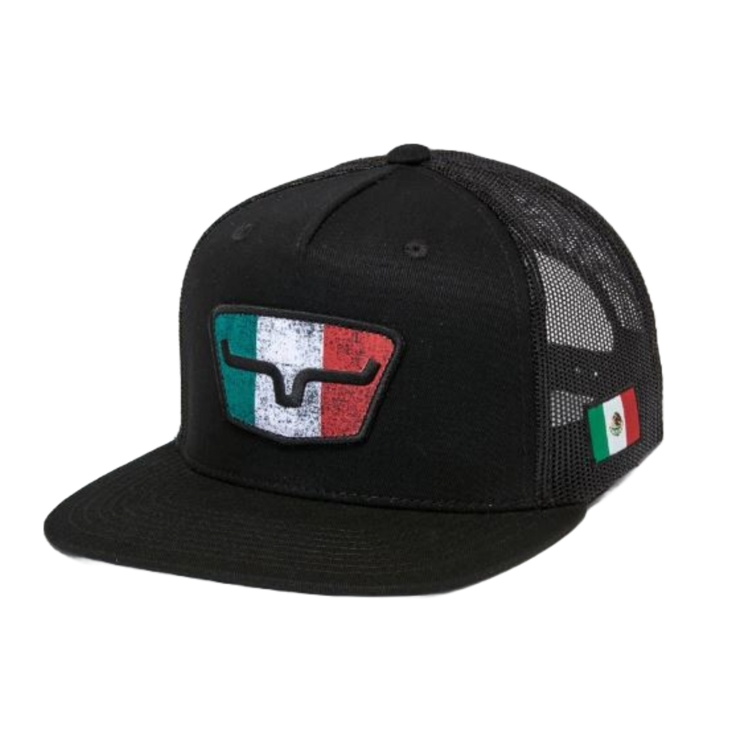 Kimes Ranch Mexico Tri-Colored Black Snapback Cap UHA0000143-BK001