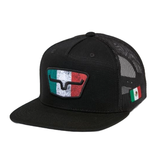 Kimes Ranch Mexico Tri-Colored Black Snapback Cap UHA0000143-BK001