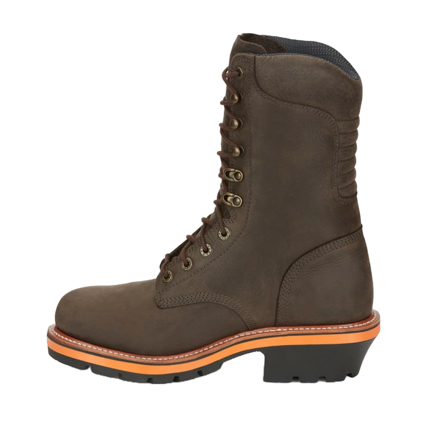 Chippewa Men's Thunderstruck 10" Waterproof Brown Logger Boots TH1032