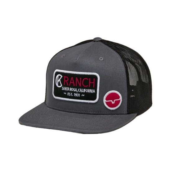 Kimes Ranch Men's CK31 Charcoal & Black Trucker Hat UHA0000088-BK022