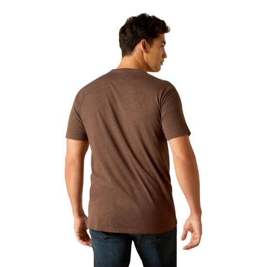 Ariat Men's South Western Graphic Brown T-Shirt 10051759