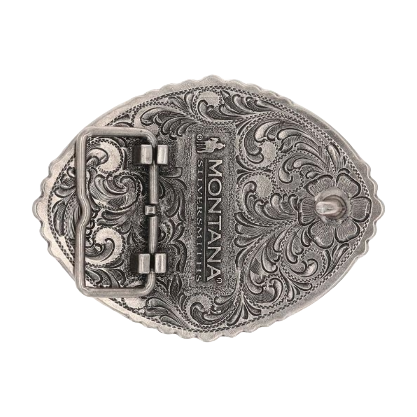 Montana Silversmiths Pain Is Temporary Bull Riding Attitude Buckle A829