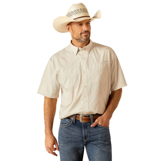 Ariat Men's 360 Airflow Classic Fit Silver Lining Button Down Shirt 10051357