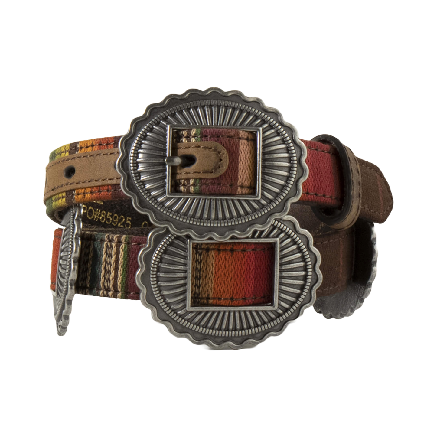 Ariat Childrens Oval Concho Multicolor Serape Belt A1306997