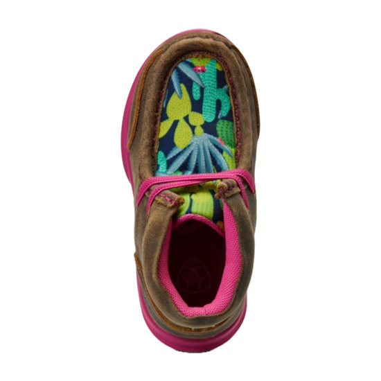 Ariat Toddler Girl's Lil Stomper Roswell Cactus Tan Shoes A443000808