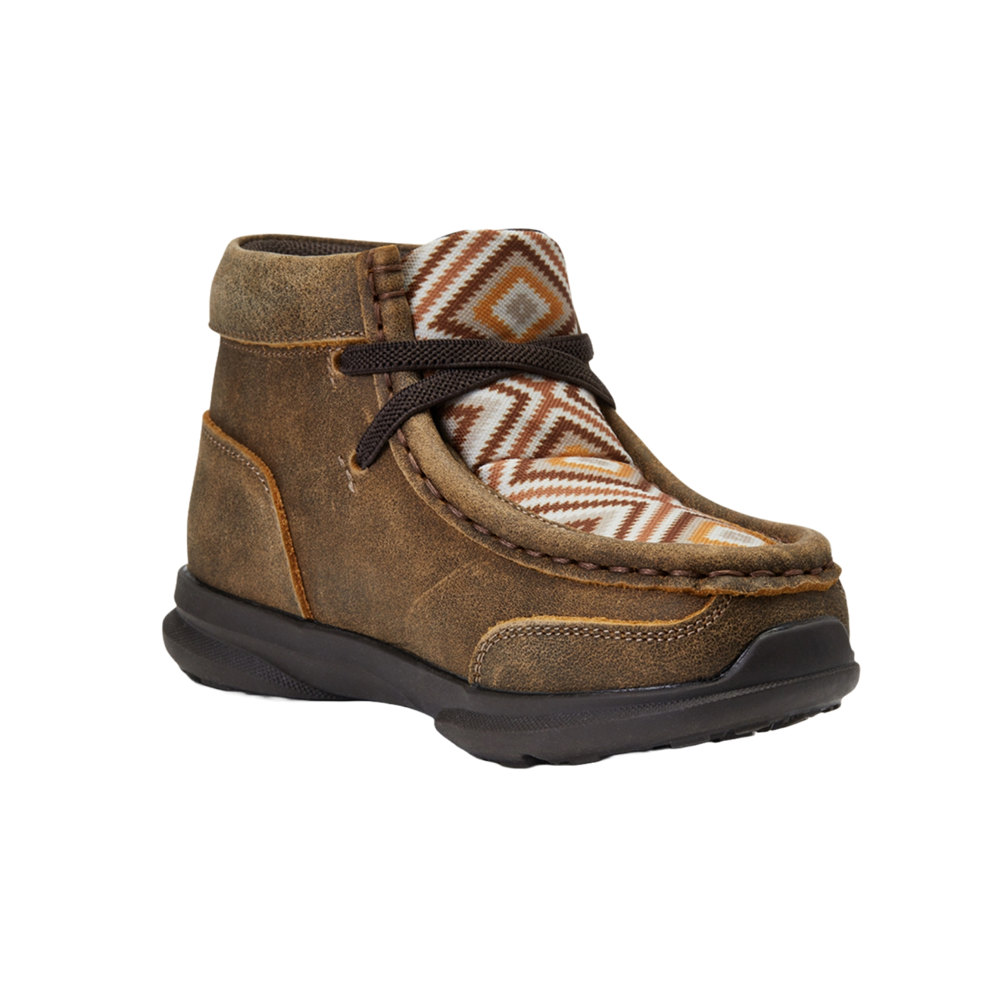 Ariat Toddler Boy's Lil Stomper Jaime Brown Shoes A443000902