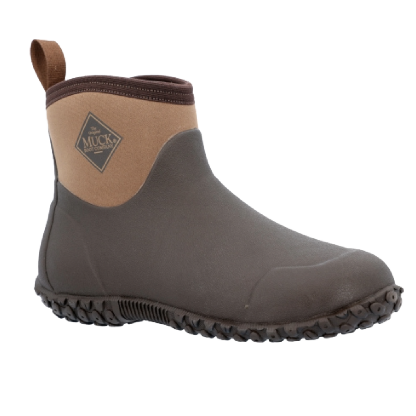 Muck Boots Muckster II Low Shoe – M2L-900 – Brown Rubber/Neoprene, Waterproof Slip-On