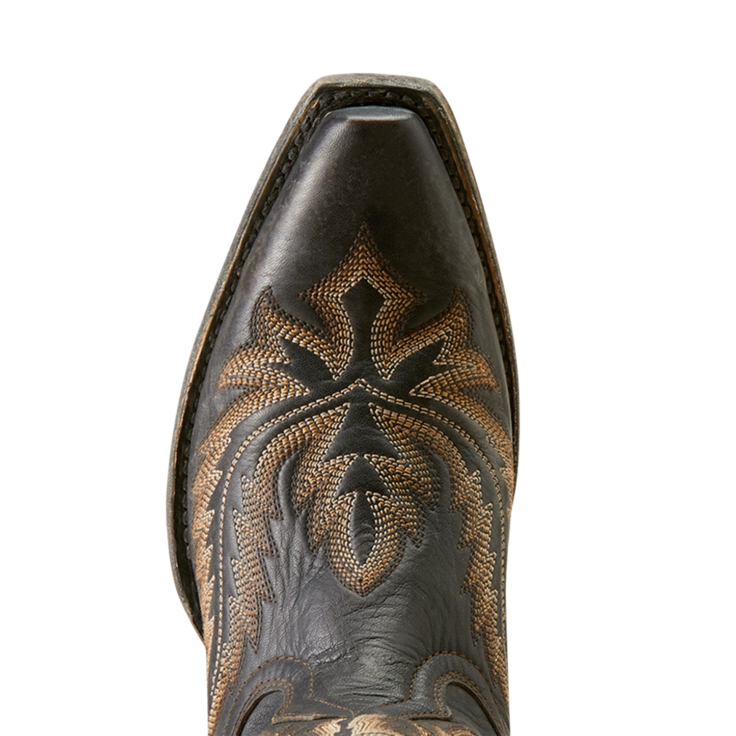 Ariat Men's Downtown Cowboy Old West Black Western Boot 10051046