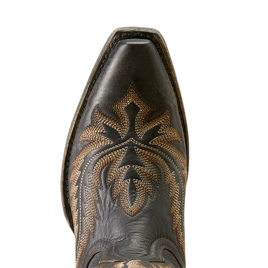 Ariat Men's Downtown Cowboy Old West Black Western Boot 10051046