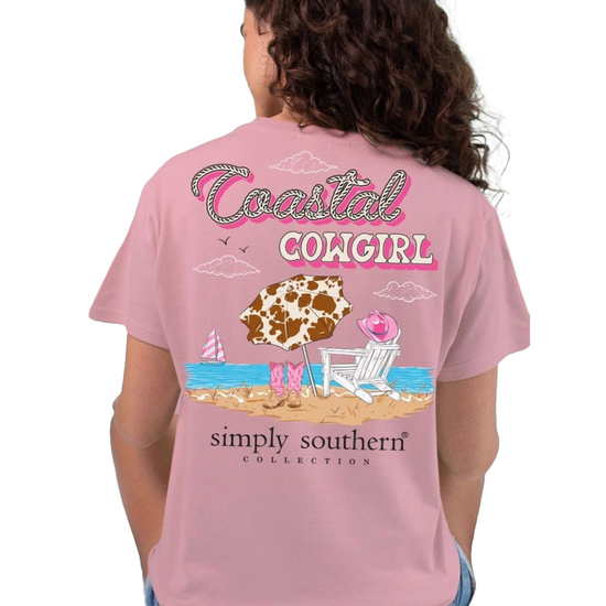 Simply Southern Ladies Coastal Crepe Graphic T-Shirt