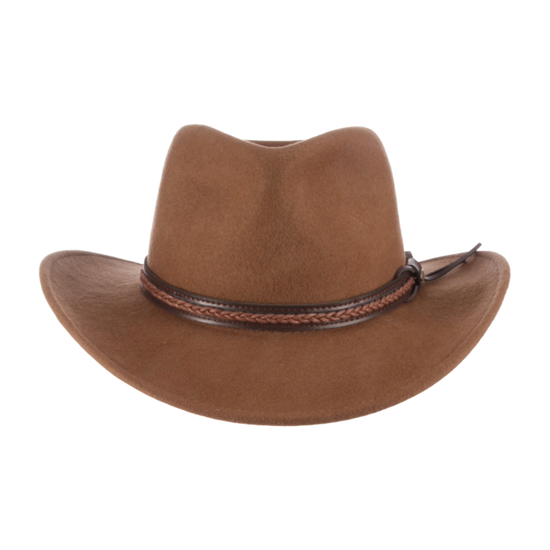 Outback Men's Buffalo Pecan Felt Hat DF186-PECAN