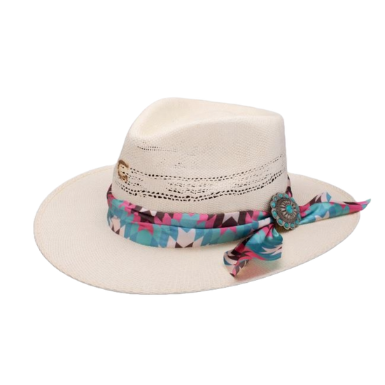 Charlie 1 Horse Ladies Hissy Fit Natural Western Straw Hat CSHISS-343081