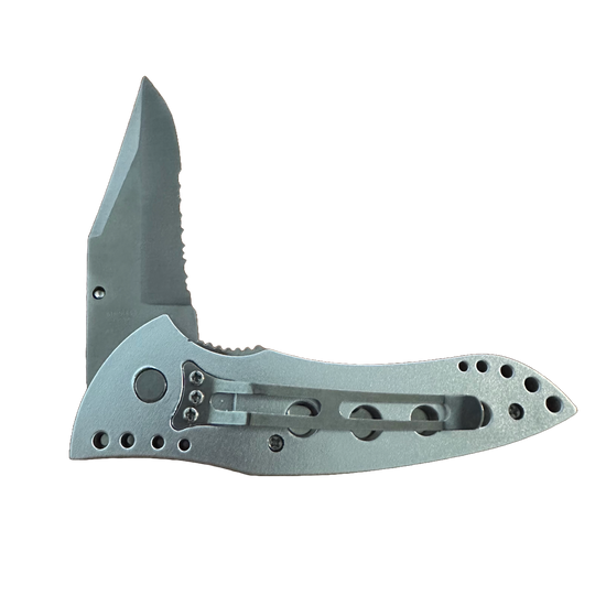 Circle SH Cutlery Black Stag Horn Damascus Knife CSH-210BK