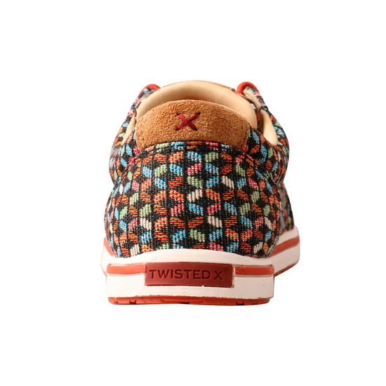 Twisted X Women's Kicks Orange Multi Shoes WCA0050