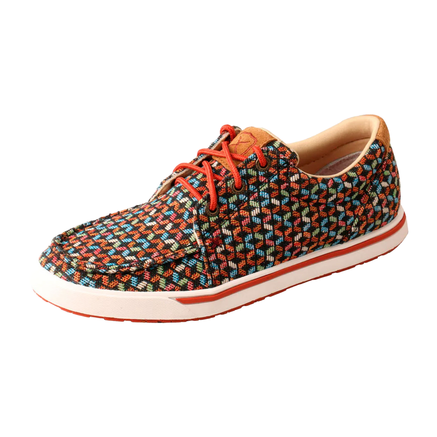 Twisted X Women's Kicks Orange Multi Shoes WCA0050