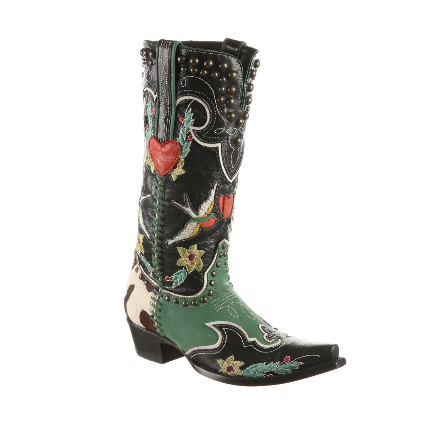 Old Gringo Ladies Midnight Cowboy Black Boots DDL058-1