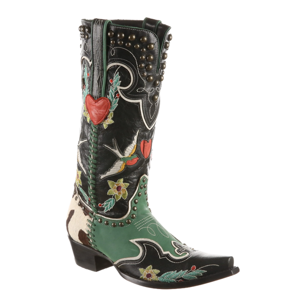 ボブ・ディランjack the cowboy went up north 2CD Double D Ranch by Old Gringo Ladies Midnight Cowboy Black Boots DDL058