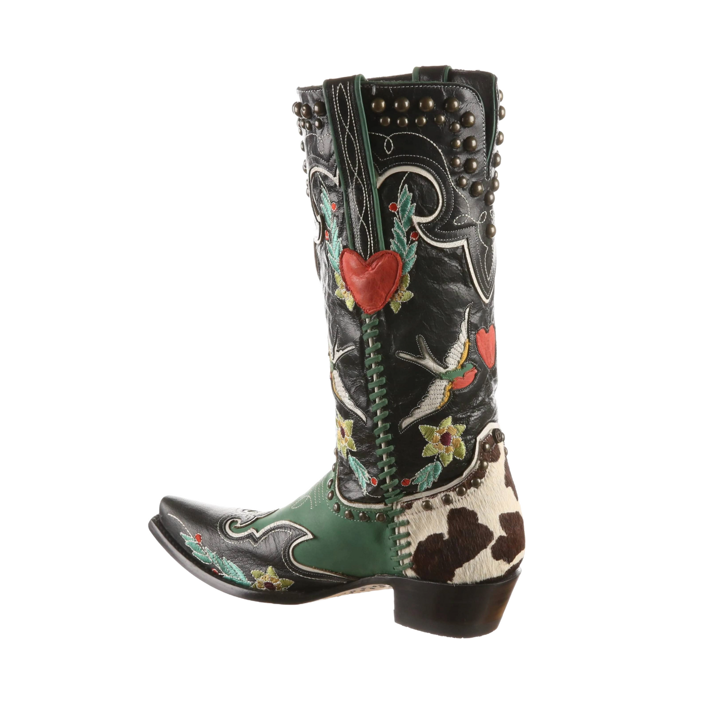 Double D Ranch by Old Gringo Ladies Midnight Cowboy Black Boots DDL058-1