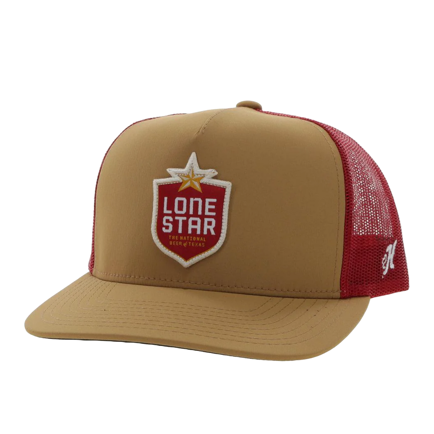 Hooey Lone Star Tan & Red Graphic Trucker Cap LS011T-TNRD