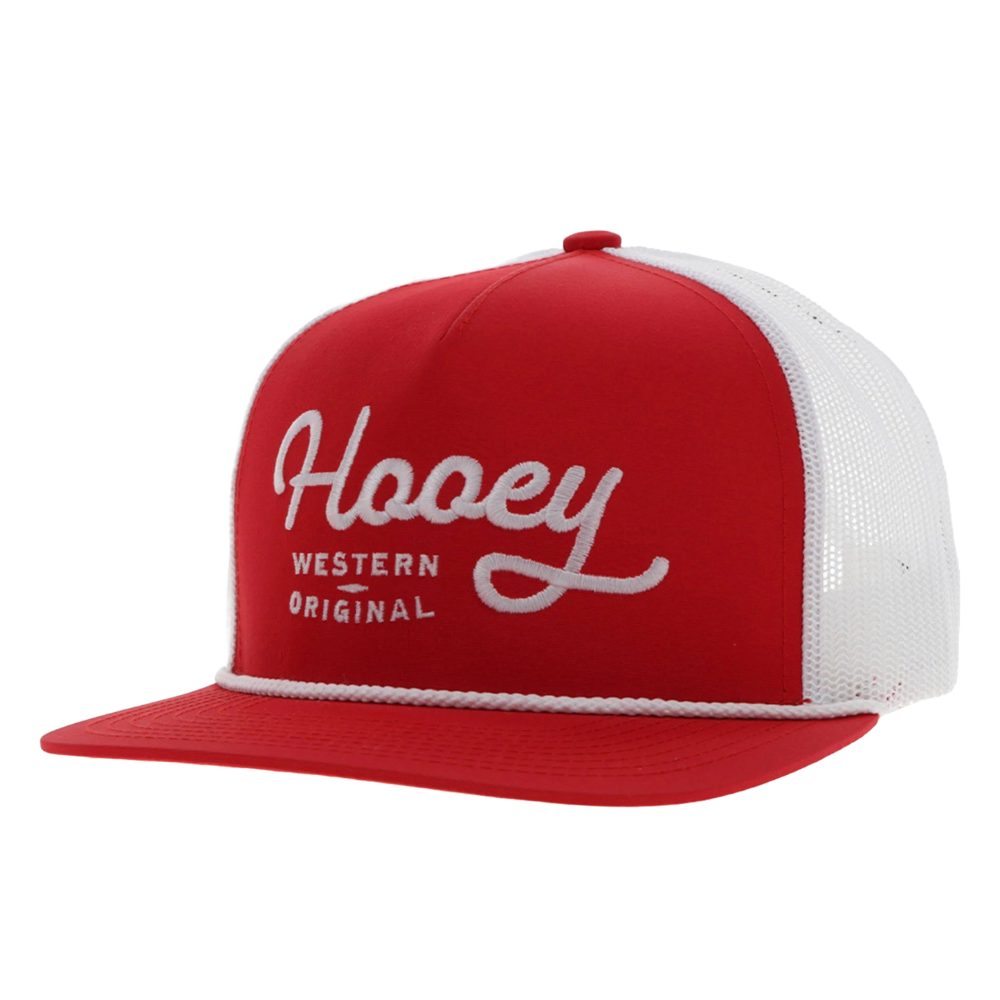 Hooey OG Red & White Graphic Trucker Cap 2460T-RDWH