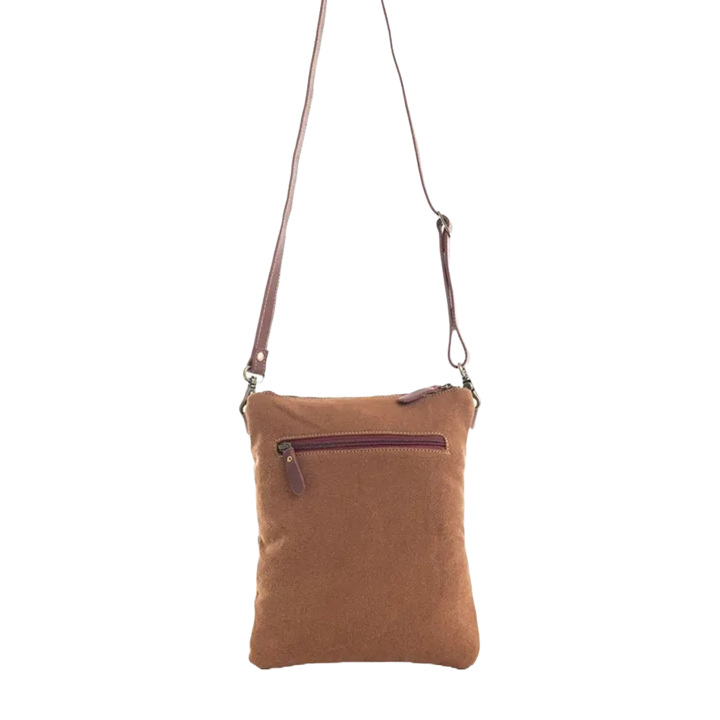 Myra Bag Ladies Paisley Pointe Brown Crossbody Bag S-9574