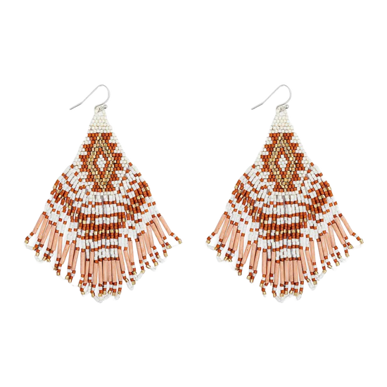 Myra Bag Ladies Streaming Light Coral Earrings S-10045