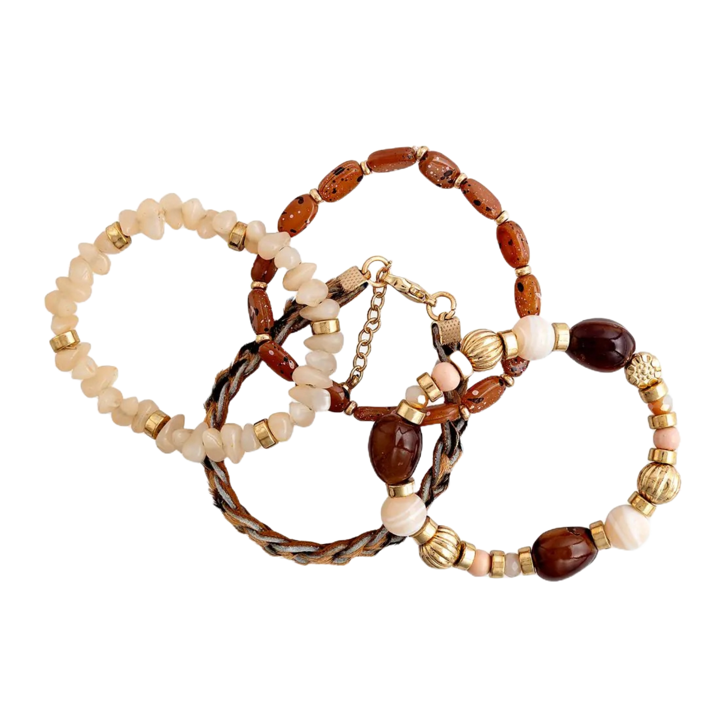 Myra Bag Ladies Devonnie Multi-Strand Beaded Bracelet S-10074