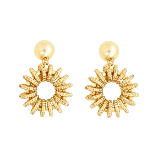 Myra Bag Ladies Galliant Star Gold Earrings S-10145