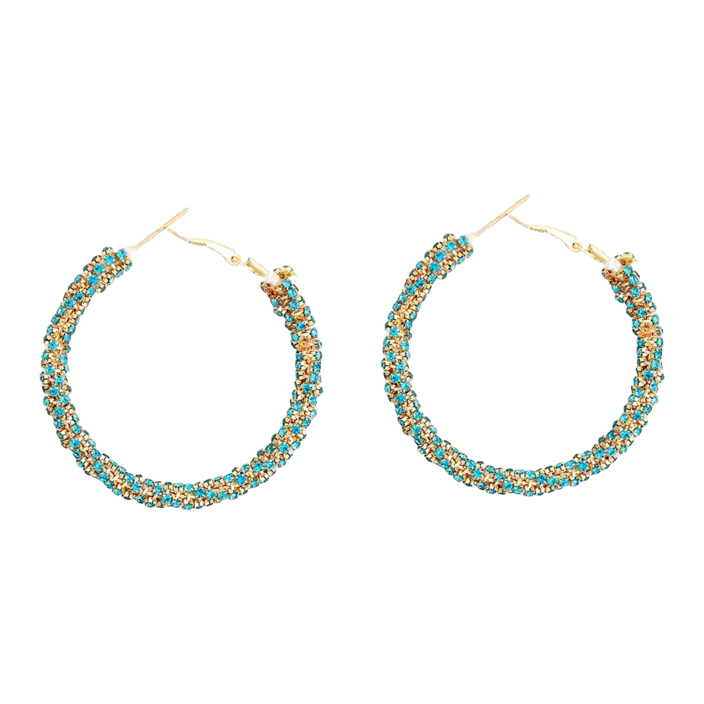Myra Bag Ladies Galaxy's Edge Gold Hoop Earrings S-10160