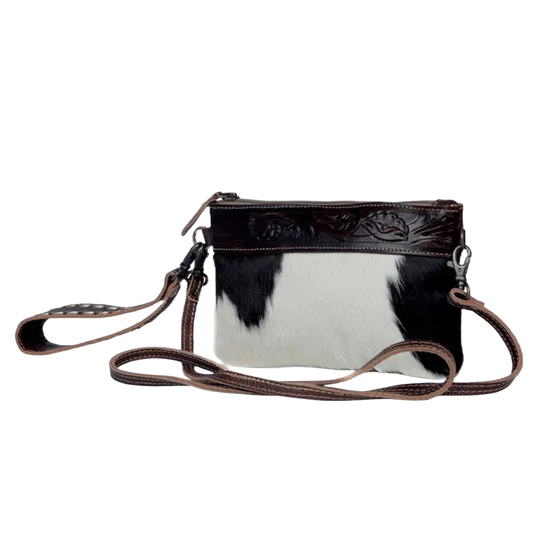 Myra Bag Ladies Specked Hairon Crossbody Belt Bag S-3304