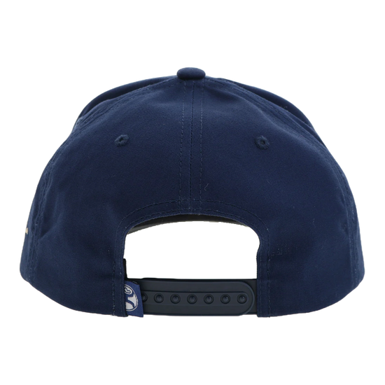 Hooey 'Arc' White & Tan Logo Navy Trucker Cap 2421T-NV