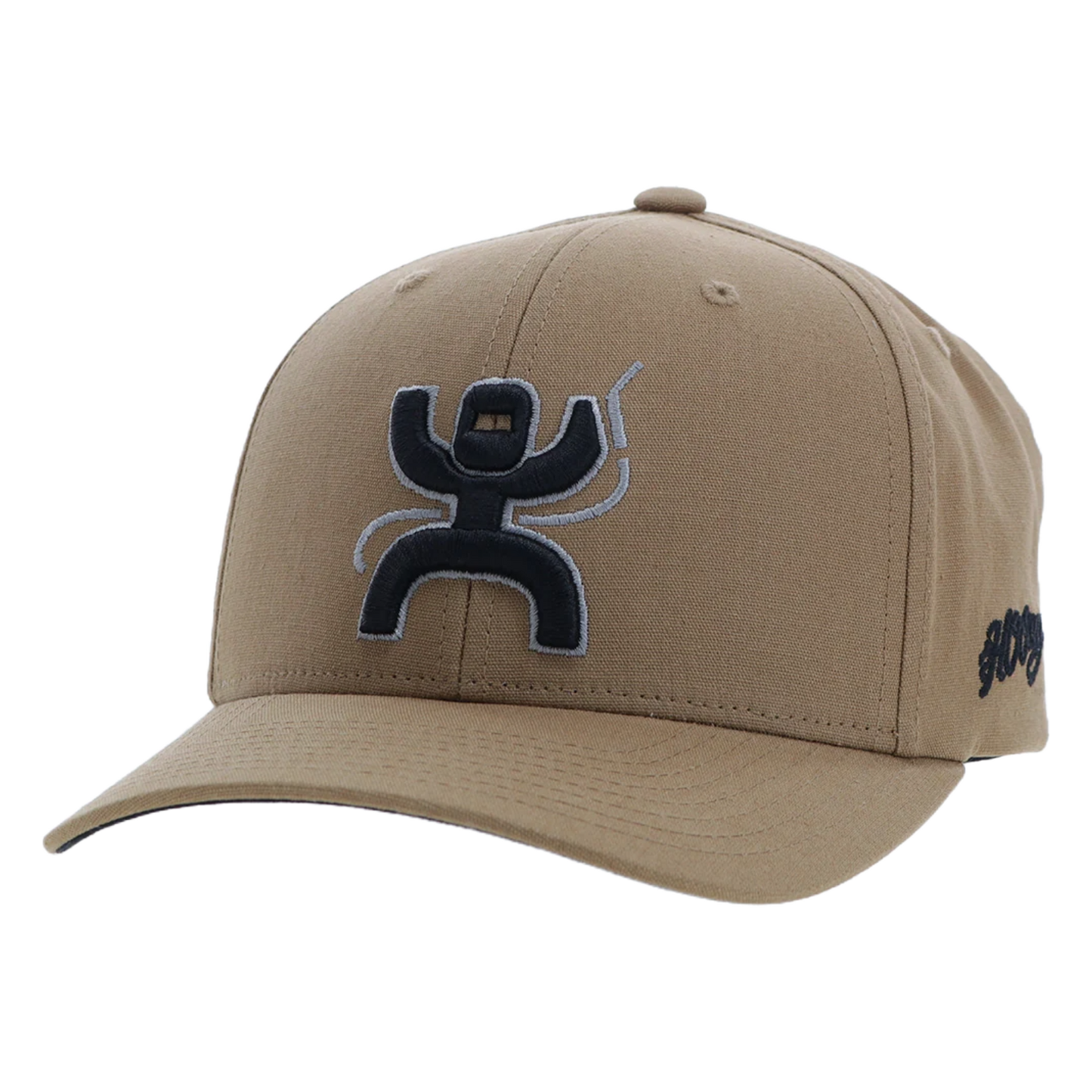 Hooey 'Arc' White & Tan Logo Tan Trucker Cap 2421T-TN