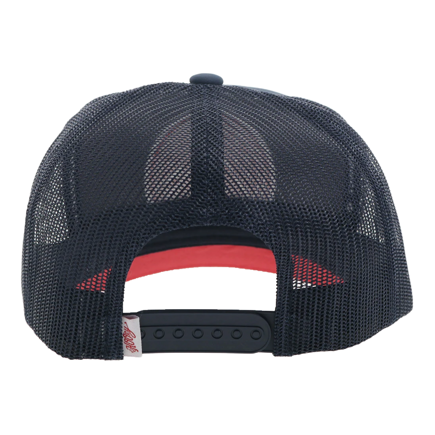 Hooey Music Red & White Logo 5-Panel Navy Trucker Hat 2440T-NV