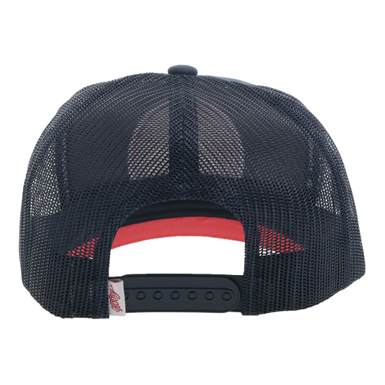 Hooey Music Red & White Logo 5-Panel Navy Trucker Hat 2440T-NV