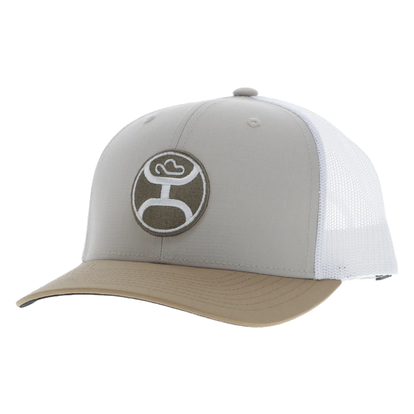 Hooey "Primo" 6-Panel Cream & White Snapback Hat 2446T-CRWH