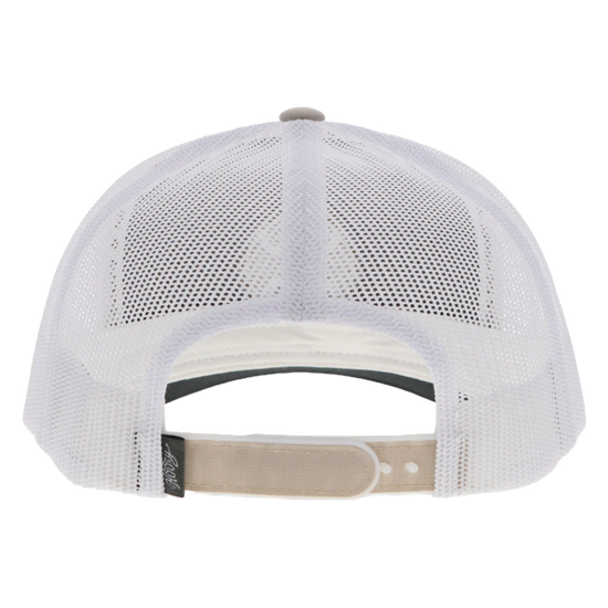 Hooey "Primo" 6-Panel Cream & White Snapback Hat 2446T-CRWH