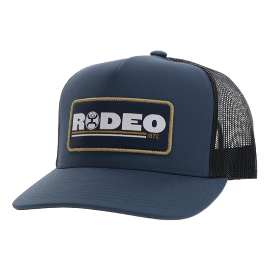 Hooey "Rodeo" Navy & Black Snapback Hat 2453T-NVBK