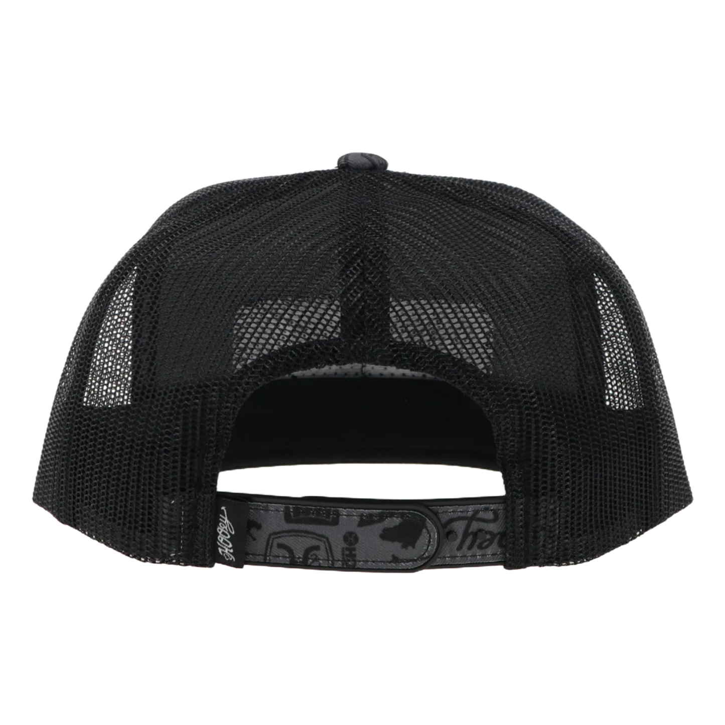 Hooey "Rodeo" Patterned Black Snapback Hat 2453T-BK