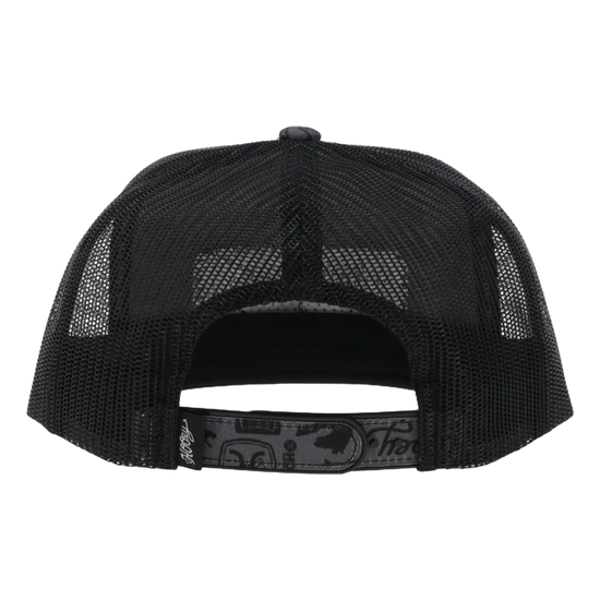 Hooey "Rodeo" Patterned Black Snapback Hat 2453T-BK