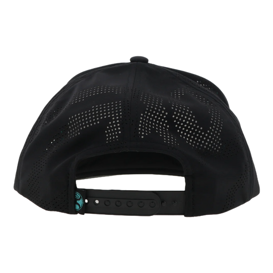 Hooey "Resistol" Black & Blue Trucker Cap 2452T-BK