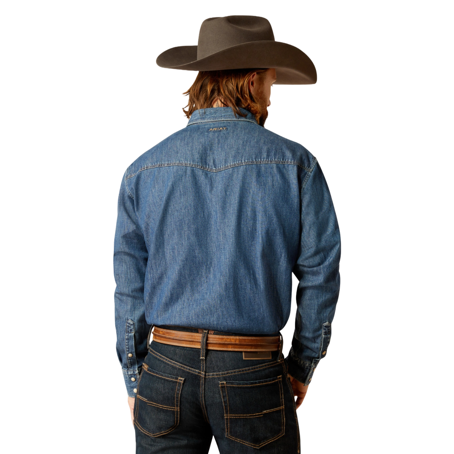 Ariat Men's Team Denim Long Sleeve Shirt 10051867