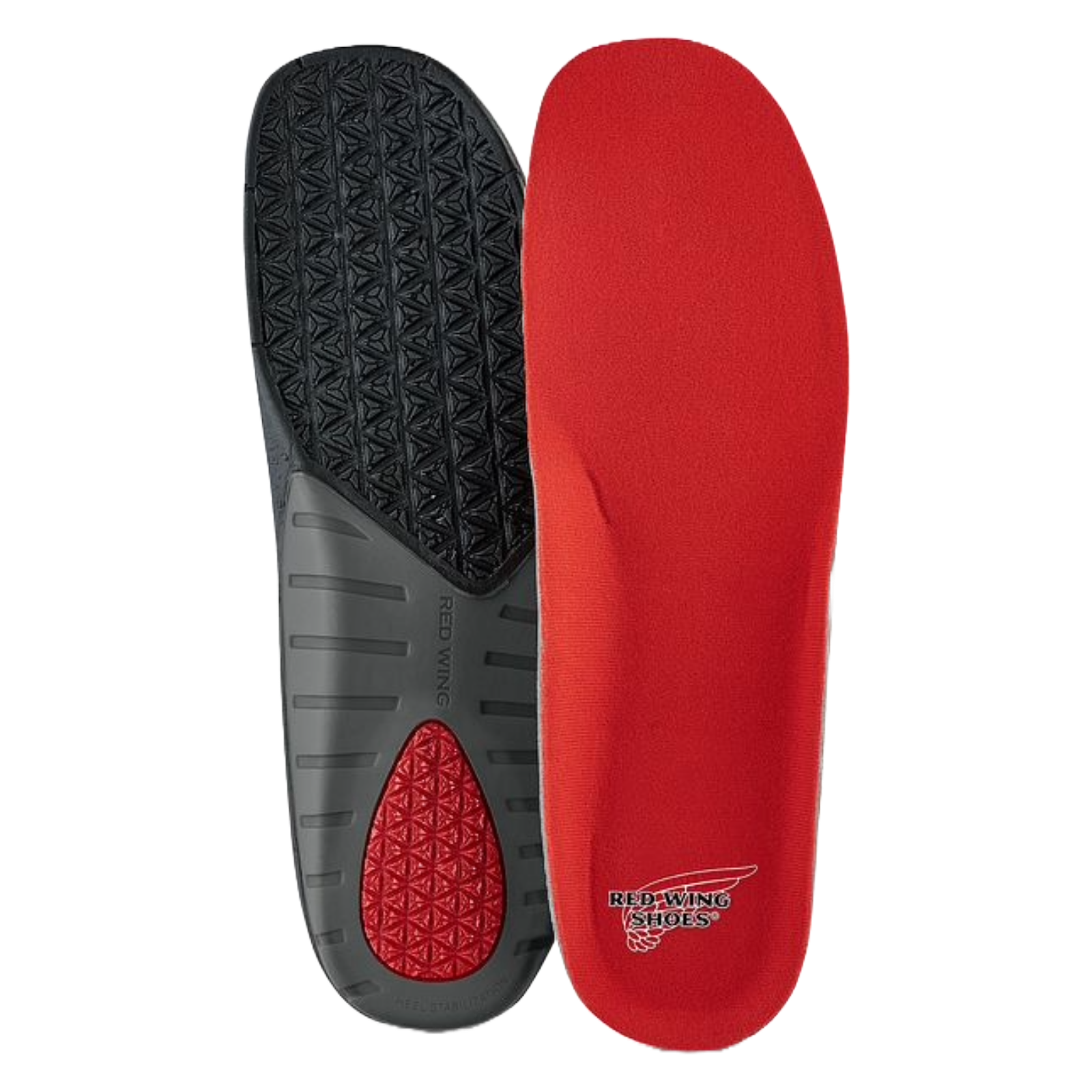 Red Wing Unisex Quadrex Comfort Black Footbed Insoles 96358