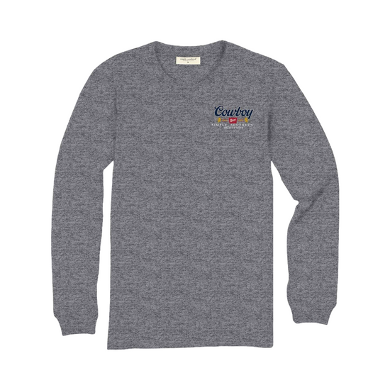 Simply Southern Men's Charcoal Heather Beer T-Shirt MN-LS-BEER-CHARCOALHTHR