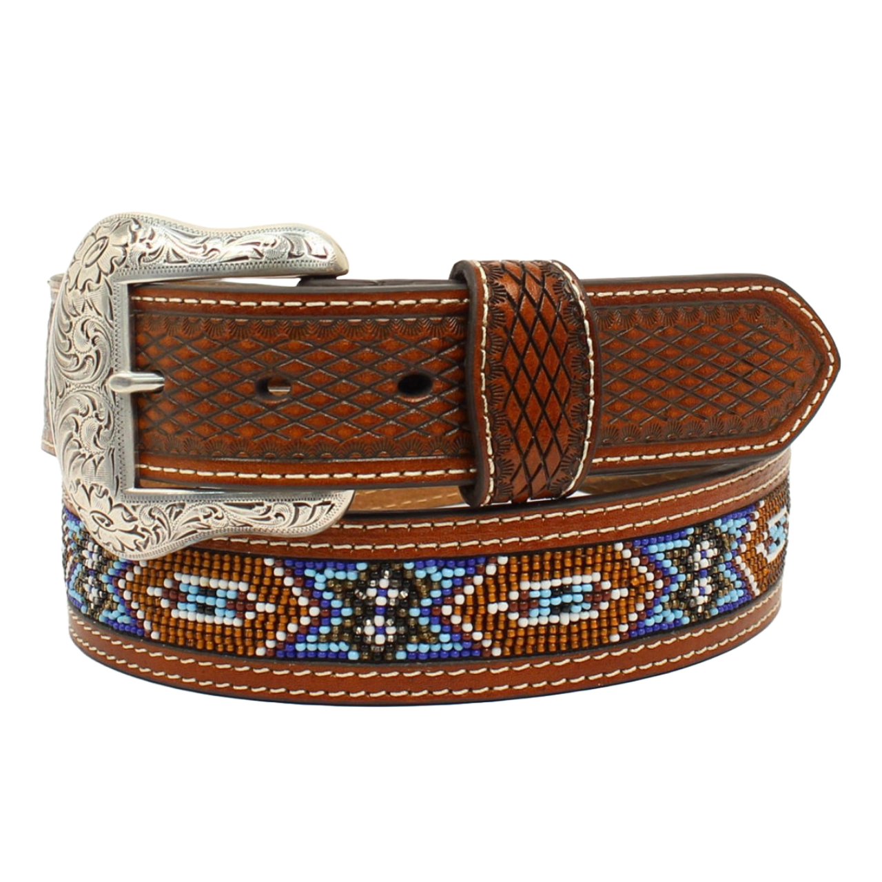 Nocona Men's Basketweave Western Belt N2484408