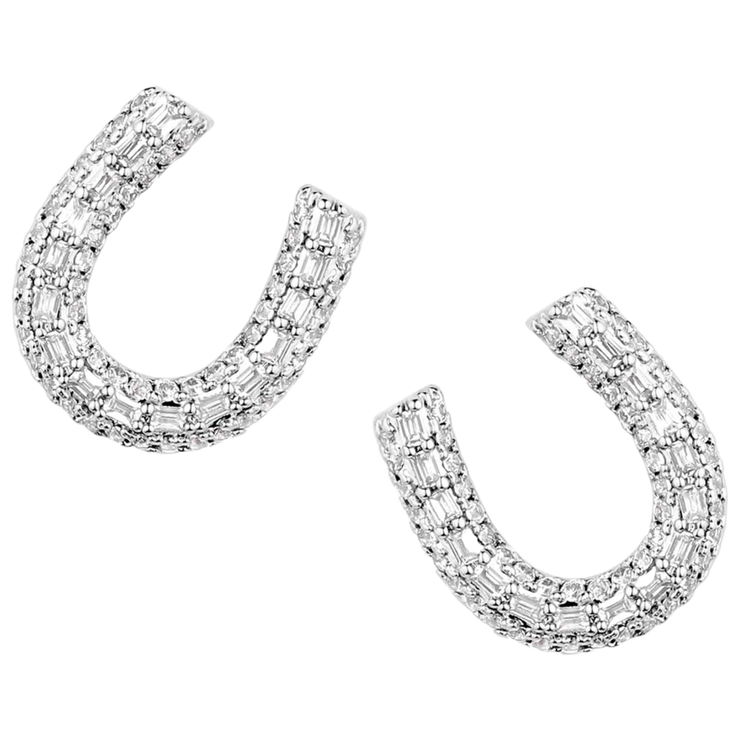 Montana Silversmiths Frosted Luck Crystal Earrings ER5967