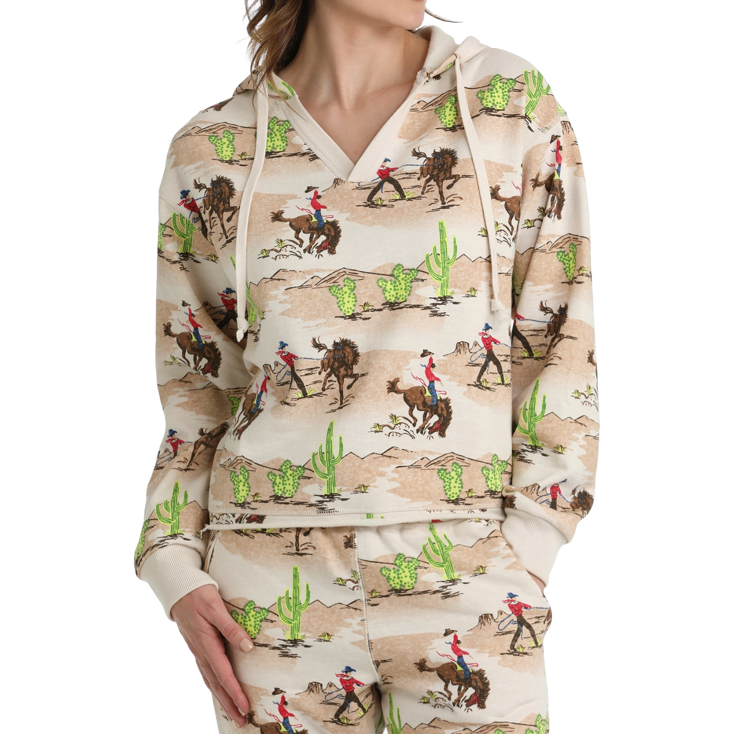 Cinch Ladies Wild West Hoodie CWK7488001