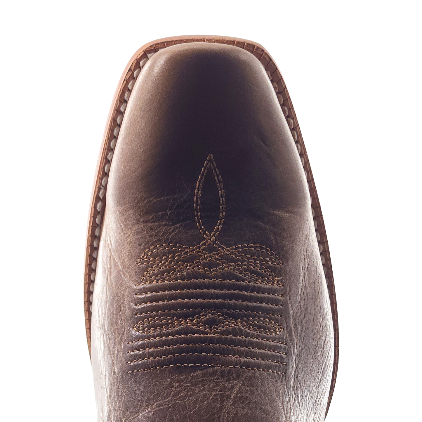 R.Watson Men's Black Coffee & Sand Dune Cowhide Leather Boots WR0005-1