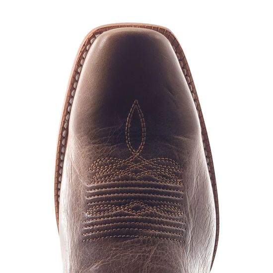 R.Watson Men's Black Coffee & Sand Dune Cowhide Leather Boots WR0005-1